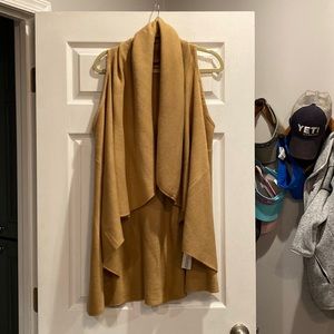 NWT camel color sleeve cardigan.
